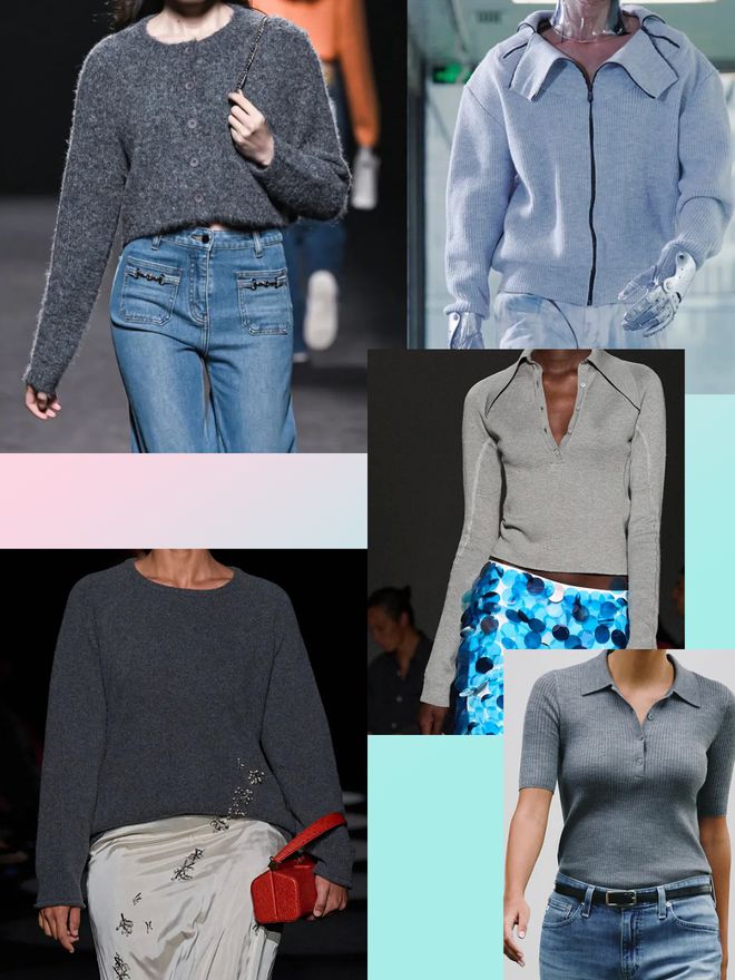 九游体育:2024春夏流行色低调灰色优雅时尚(图5)