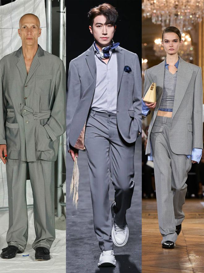 九游体育:2024春夏流行色低调灰色优雅时尚(图10)