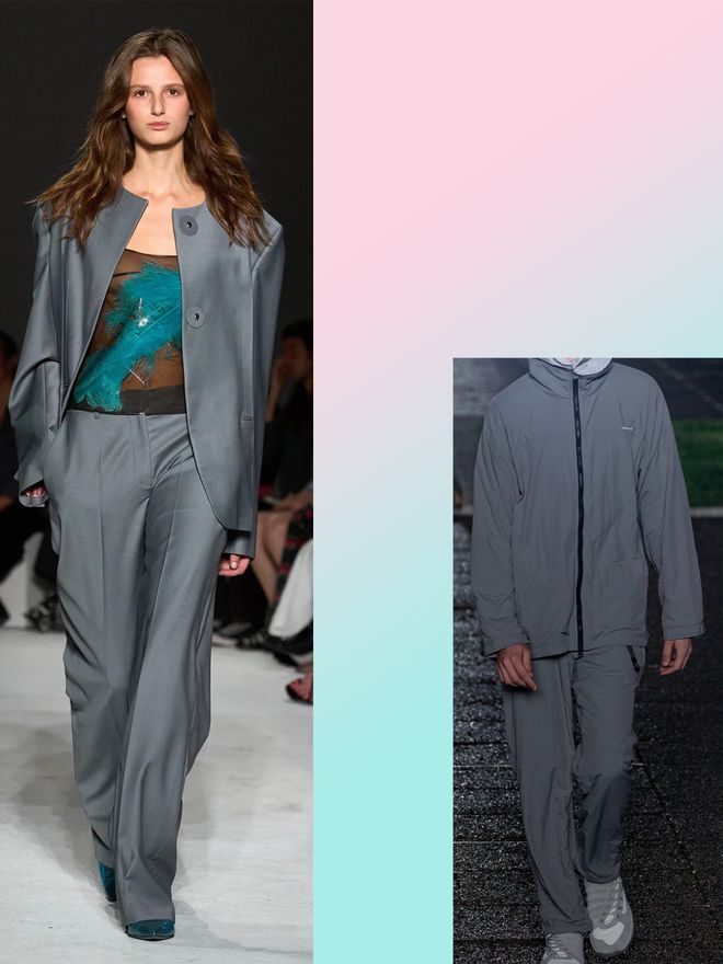 九游体育:2024春夏流行色低调灰色优雅时尚(图14)