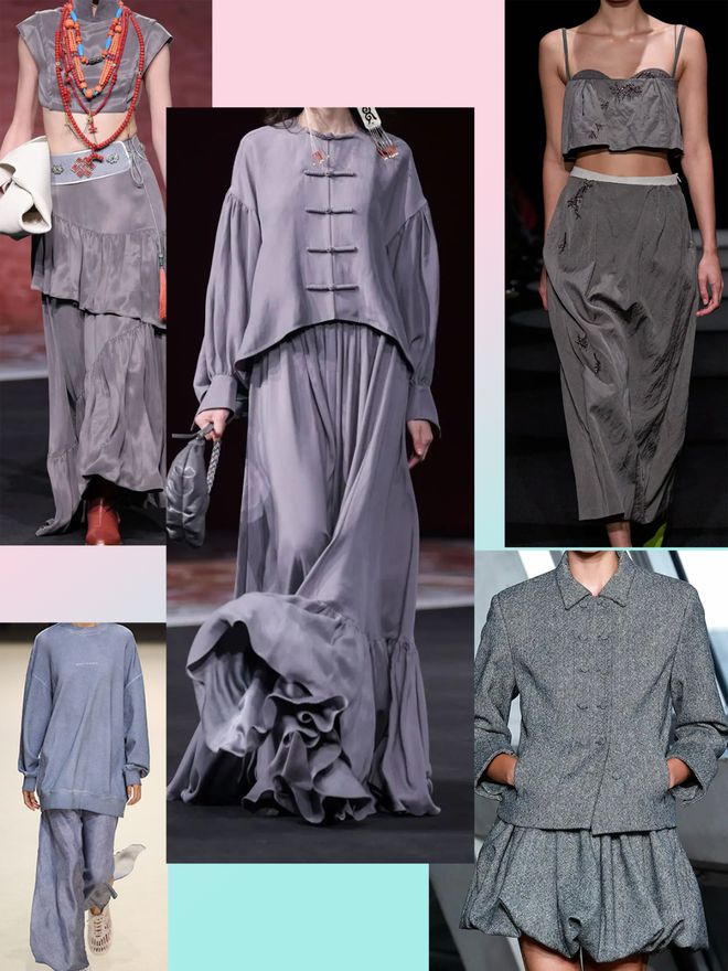 九游体育:2024春夏流行色低调灰色优雅时尚(图15)