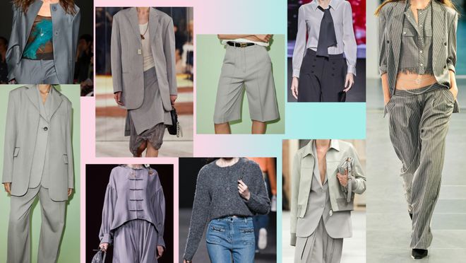 九游体育:2024春夏流行色低调灰色优雅时尚(图19)