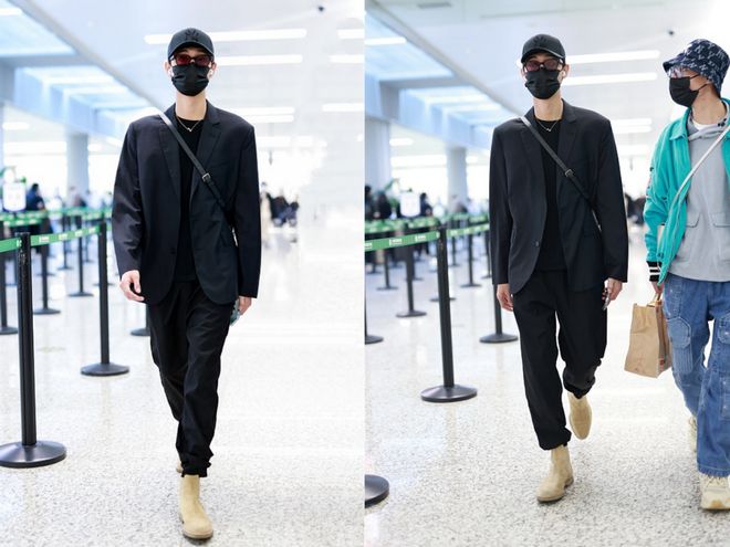 九游体育网站：秦霄贤真是被相声耽误的穿搭博主日常穿西装好潇洒挺有模特范(图7)