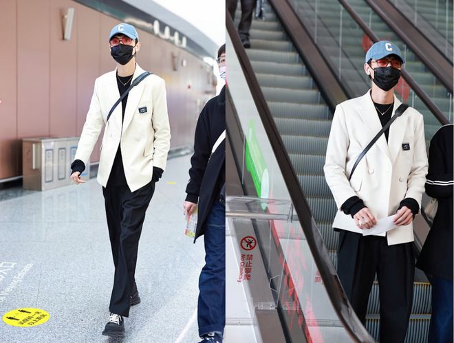 九游体育网站：秦霄贤真是被相声耽误的穿搭博主日常穿西装好潇洒挺有模特范(图8)