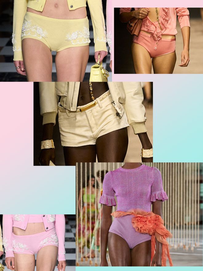 九游体育：2024春夏流行短裤时尚露腿的潮流(图11)