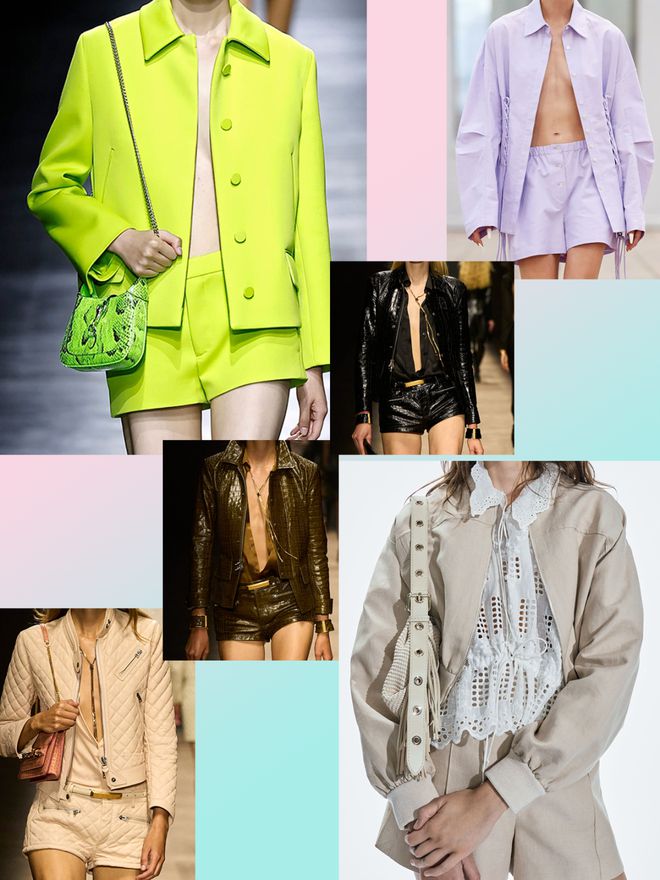 九游体育：2024春夏流行短裤时尚露腿的潮流(图21)