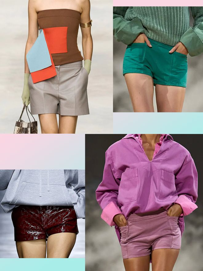 九游体育：2024春夏流行短裤时尚露腿的潮流(图12)