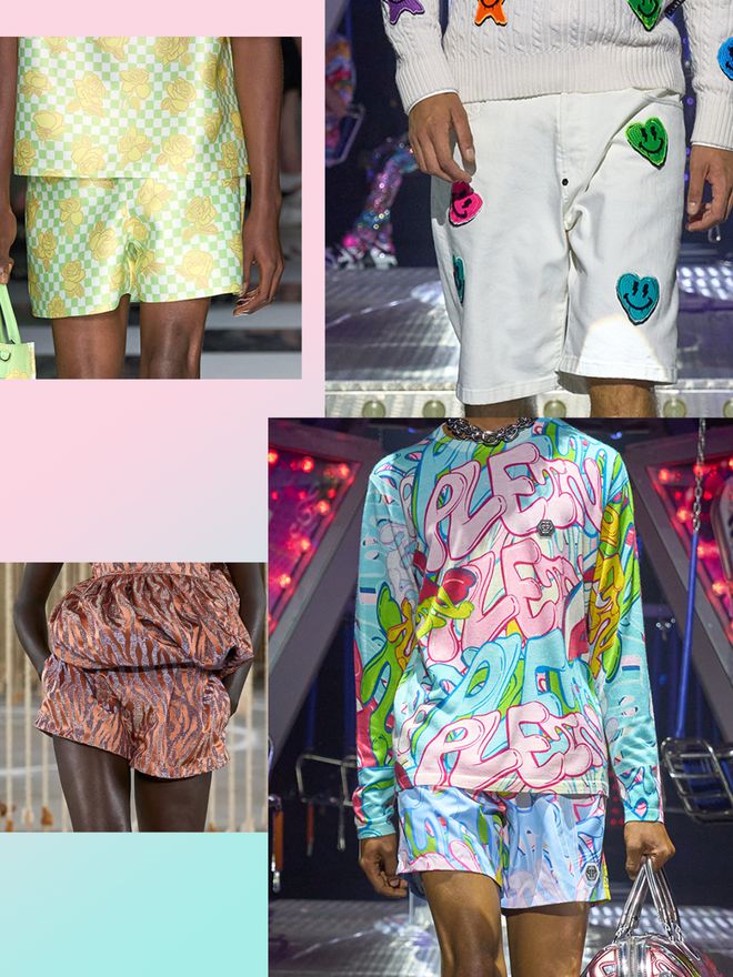 九游体育：2024春夏流行短裤时尚露腿的潮流(图17)