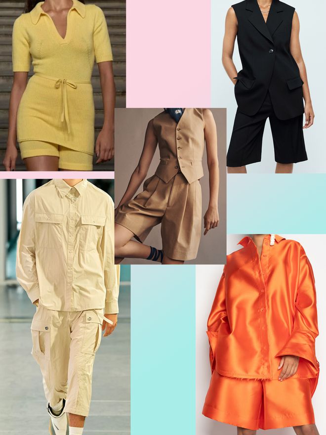 九游体育：2024春夏流行短裤时尚露腿的潮流(图22)