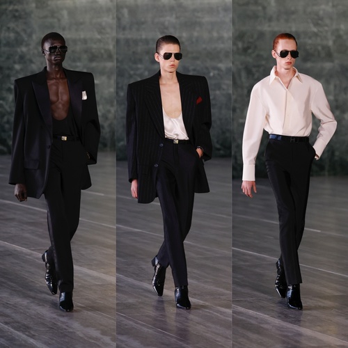 九游体育:SAINTLAURENT圣罗兰发布2024春夏男装系列(图2)