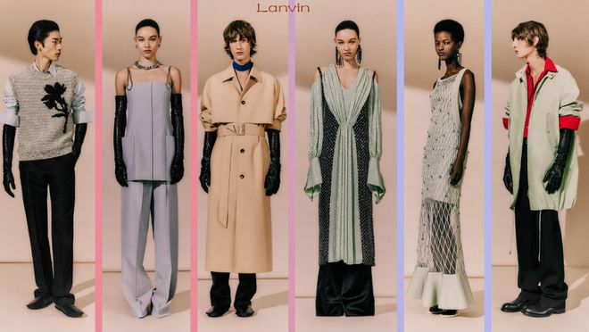 九游体育网站：Lanvin2024春夏系列设计独特廓形剪裁(图27)