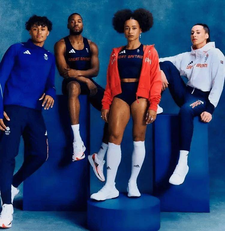 眼前一黑！看到2024奥运会中国队的服装设计很难不觉得遗憾吧。（附：各国代表团队服z装）(图8)