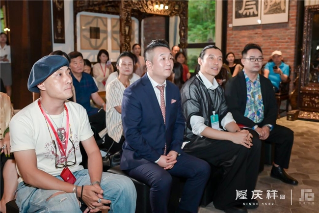 隆庆祥2024秋冬新品美学私享会在郑州石美术馆绽放艺术之光(图6)