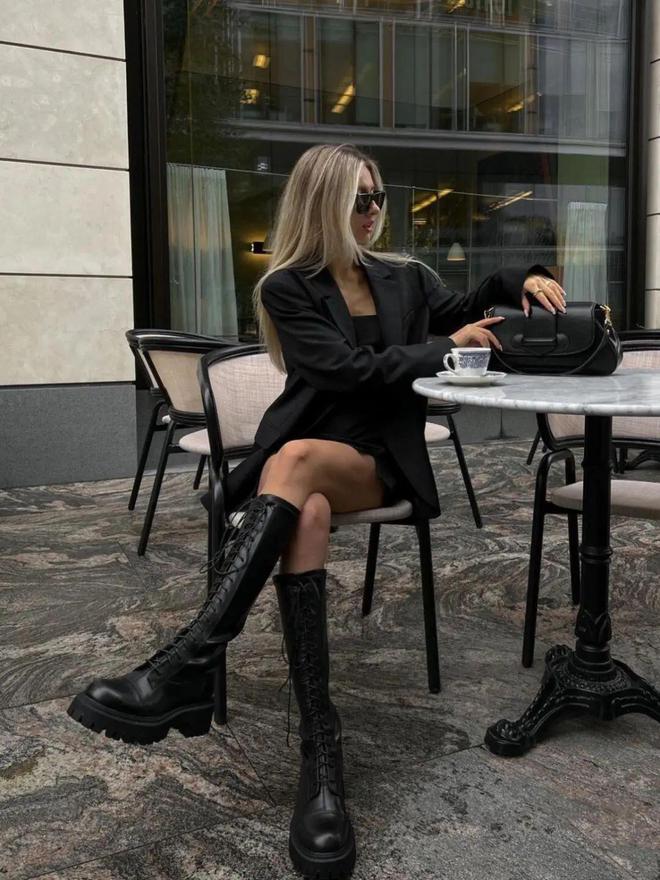 早秋外套千万别乱选！薄款西装外套是首选爱美的人早就穿上了(图4)