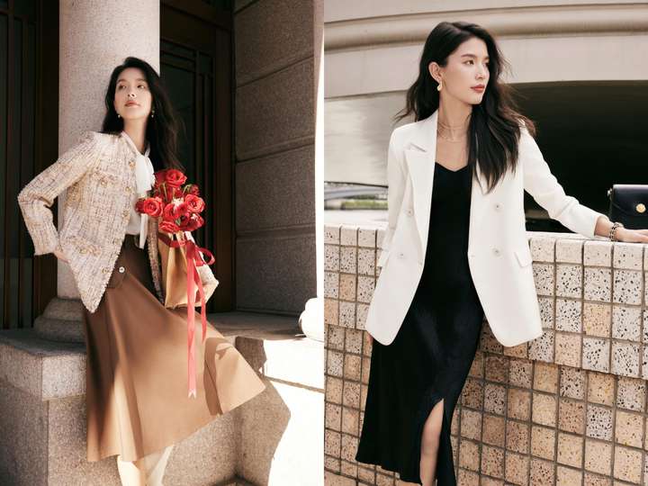 九游体育：BADINA芭蒂娜2024秋季系列「都市游走」唤醒秋日摩登新风格(图3)