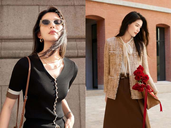 九游体育：BADINA芭蒂娜2024秋季系列「都市游走」唤醒秋日摩登新风格(图5)