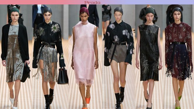 九游体育网站：Prada2024春夏系列柔和轻盈唯美酷帅(图34)