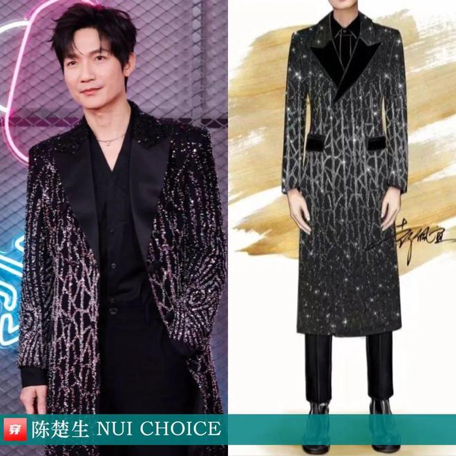 陈楚生时尚人！2024穿搭造型欣赏(图5)