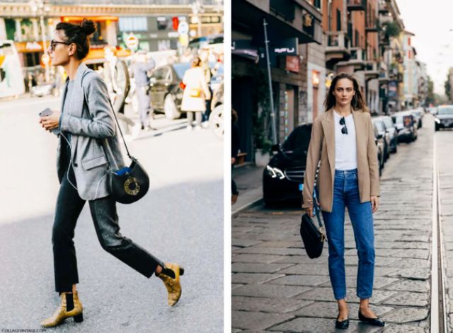 九游体育网站:2024早秋最火CP:西装+牛仔裤!果然会穿“西装”的女人都好高级(图3)