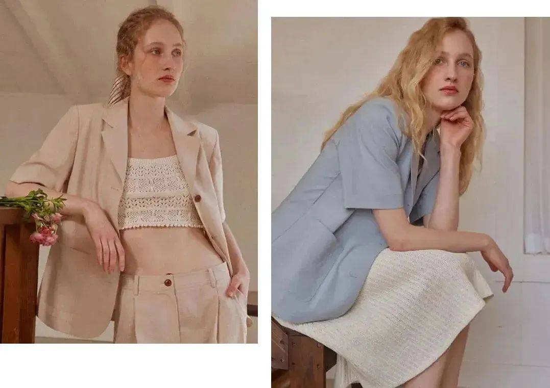 九游体育网站：T恤穿腻了？夏天想要进阶高级时髦精？2024夏天流行的“短袖西服”比T恤时髦比外套凉爽！(图3)