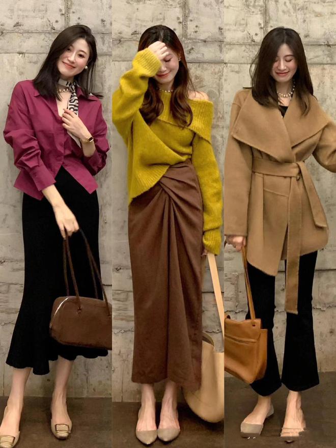 秋天不建议穿得太飒气质温柔风优雅迷人更适合40+普通女人(图4)