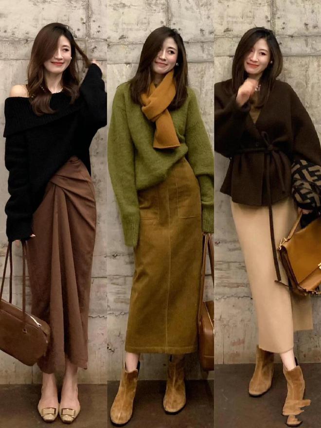 秋天不建议穿得太飒气质温柔风优雅迷人更适合40+普通女人(图8)