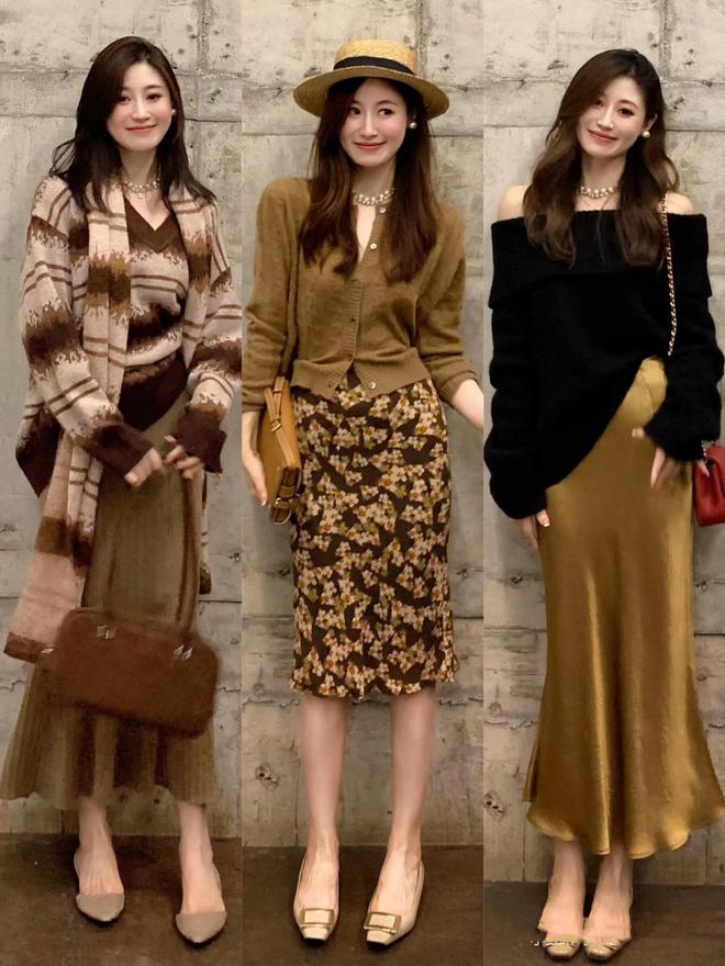 秋天不建议穿得太飒气质温柔风优雅迷人更适合40+普通女人(图2)