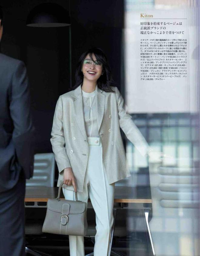 秋季通勤装别乱选！气质西装搭配这些单品美飒带感贼有排面(图6)