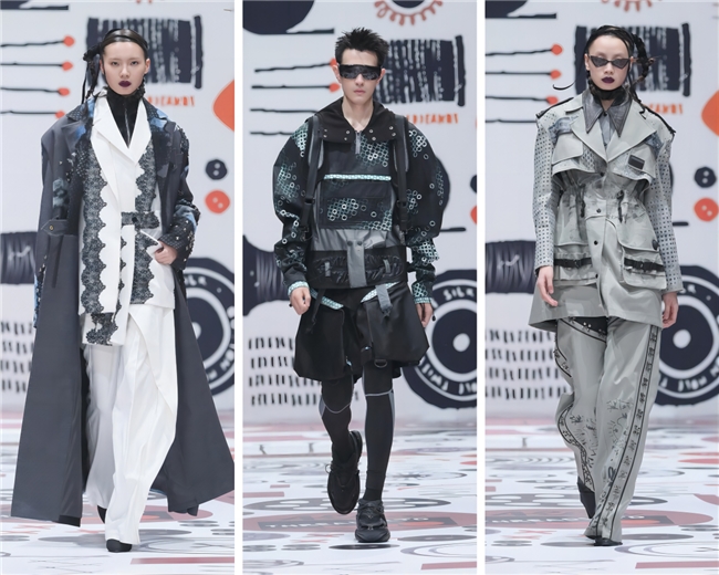 九游体育：江西服装学院2024服装设计毕业作品亮相中国国际大学生时装周(图6)