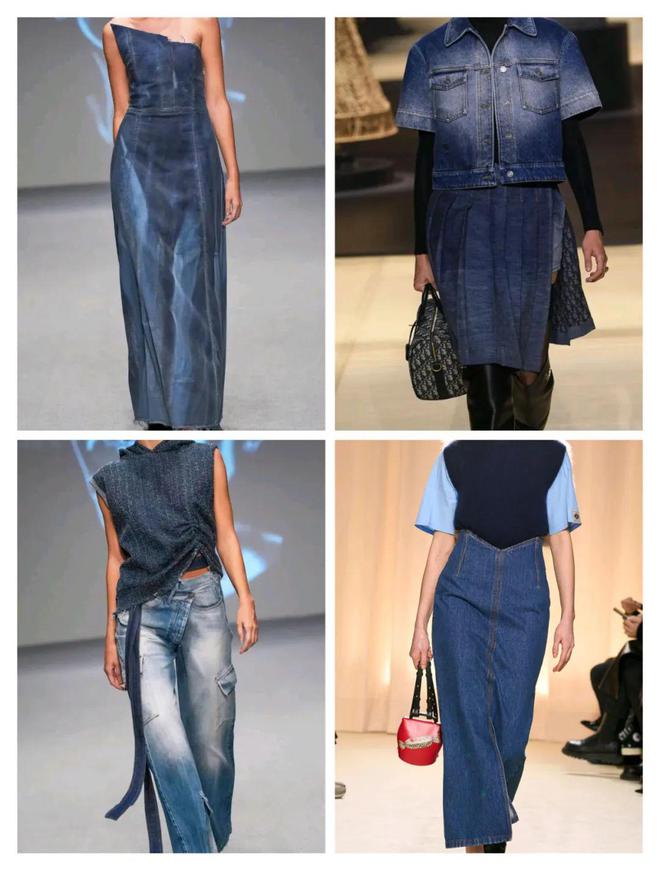 2024秋冬流行色午夜蓝色深沉稳重优雅时尚(图11)