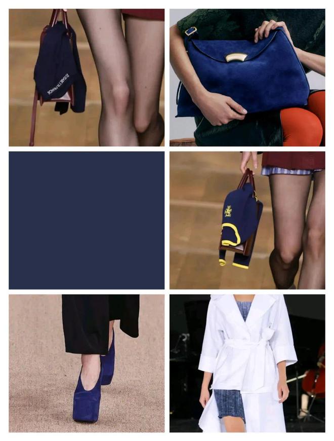 2024秋冬流行色午夜蓝色深沉稳重优雅时尚(图23)