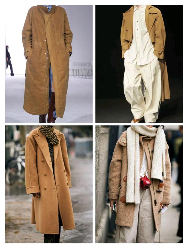九游体育：2024秋冬流行色卡其色简约经典低调时髦(图8)