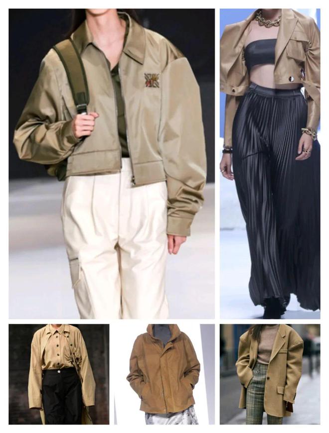 九游体育：2024秋冬流行色卡其色简约经典低调时髦(图7)