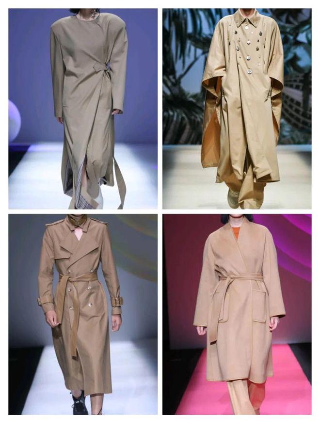 九游体育：2024秋冬流行色卡其色简约经典低调时髦(图9)