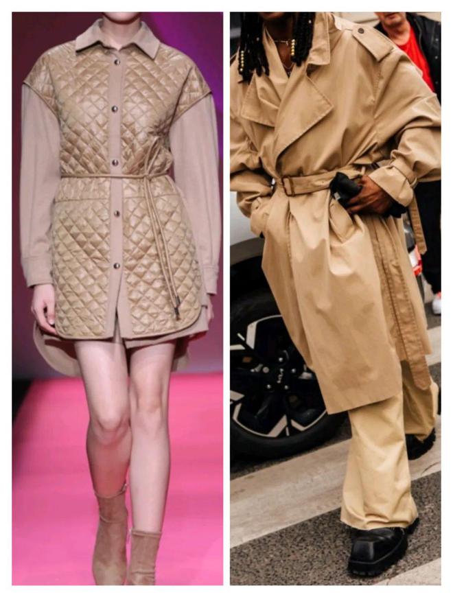 九游体育：2024秋冬流行色卡其色简约经典低调时髦(图17)