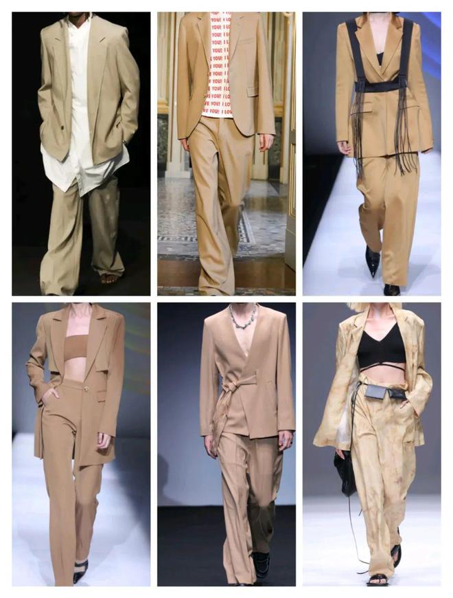九游体育：2024秋冬流行色卡其色简约经典低调时髦(图13)