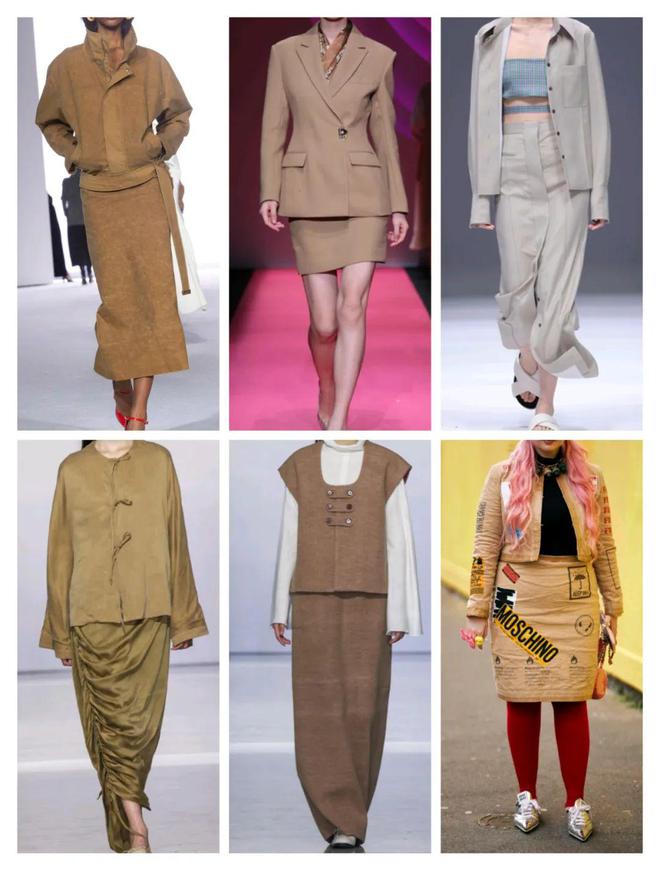 九游体育：2024秋冬流行色卡其色简约经典低调时髦(图15)