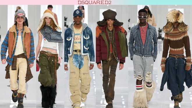 DSQUARED22024秋冬系列趣味狂野(图39)