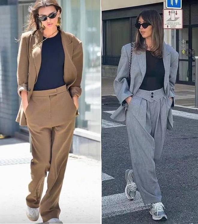 建议大家：西装外套别搭西裤！这样穿才更好看吸睛时髦精都爱穿(图8)