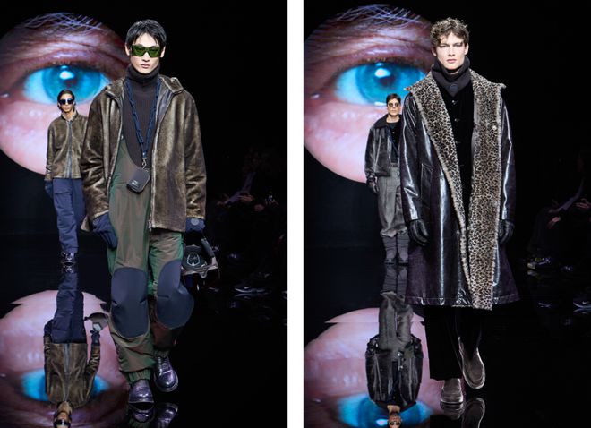 九游体育网站：米兰时装周｜GiorgioArmani2024秋冬系列当代视角下的经典绅士美学(图8)