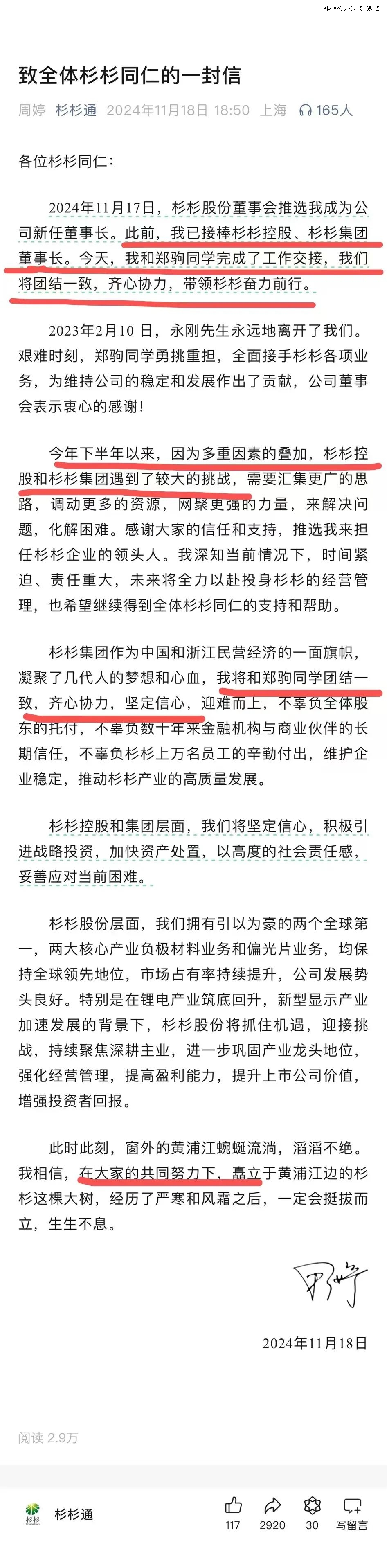 660亿「杉杉系」换了女掌门(图2)