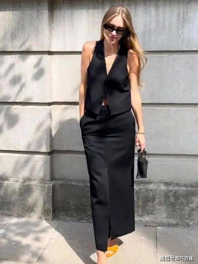 西装马甲下装别乱搭！跟着时尚博主这样选美的高级不雷同(图4)