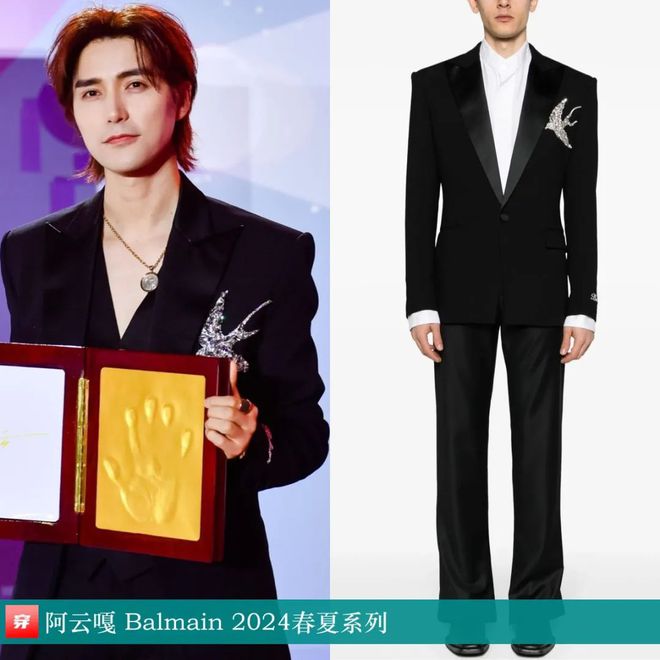 九游体育网站：时尚档案：阿云嘎2024年43套(图27)