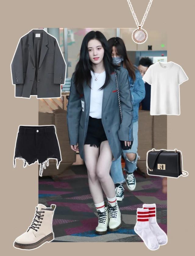 初夏最佳拍档小西装+小白鞋教你get时髦气质(图1)