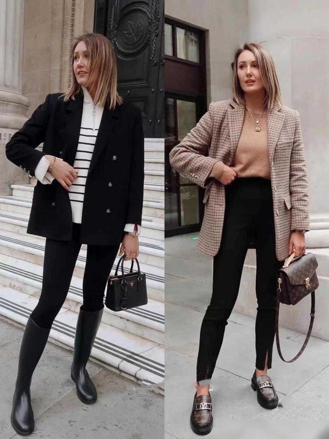 西装+长裤更显气质又洋气学时尚博主这样穿搭高级又时髦(图7)