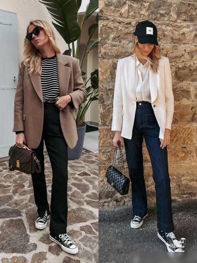 西装+长裤更显气质又洋气学时尚博主这样穿搭高级又时髦(图8)