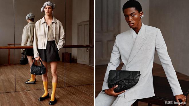 九游体育网站：优雅绅士迪奥二零二四芭蕾元素冬季男装的轻盈魅力(图1)