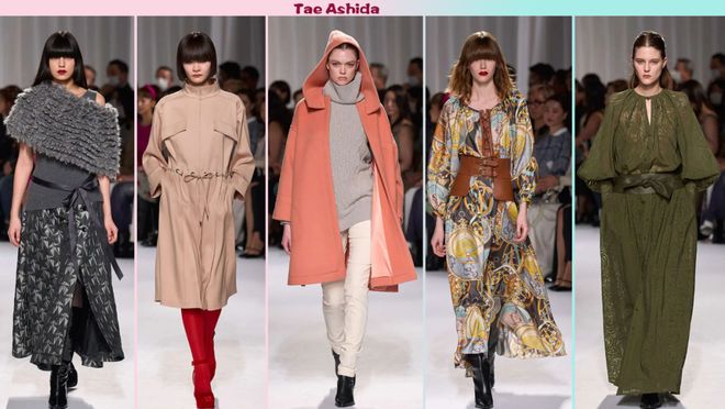 九游体育网站：TaeAshida2024秋冬系列西服与裙装的搭配(图21)
