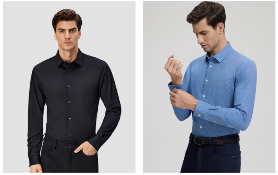 市场地位认证：欧定高弹衬衫开创者(图1)