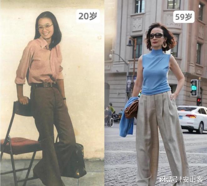 看了八九十年代爸妈们的穿搭才发现：时尚是个轮回也不分年龄(图16)