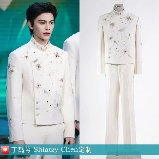 九游体育网站：穿搭0219：刘诗诗、李宇春、周笔畅、刘宇宁、邓为、阿云嘎、周深、易烊千玺等(图35)